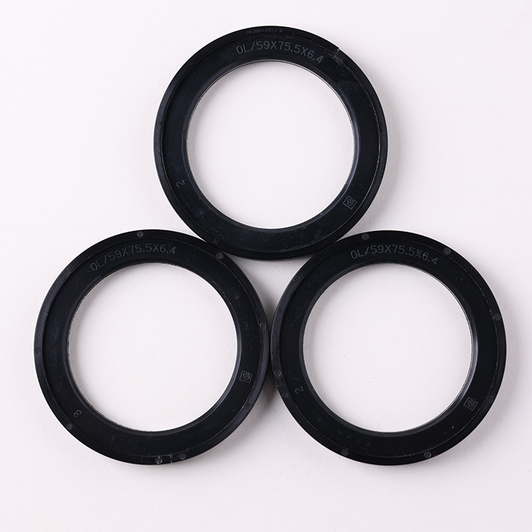 WK Series Double-Acting Hydraulic Piston Seal Thermoplastic NBR Reciprocating Seal for Heavy Duty Applications