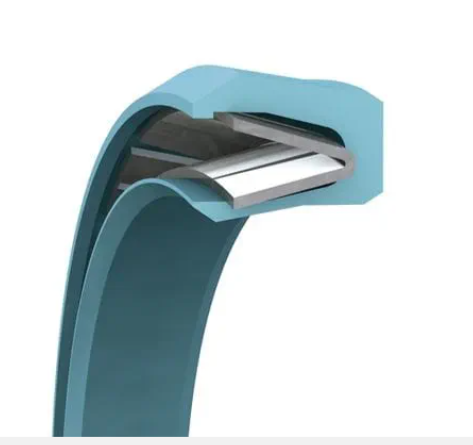 WF Series High-Pressure Single-Acting Piston Seal PTFE Metal U-shaped Hydraulic Cylinder Seal Reciprocating for Hydraulic Components