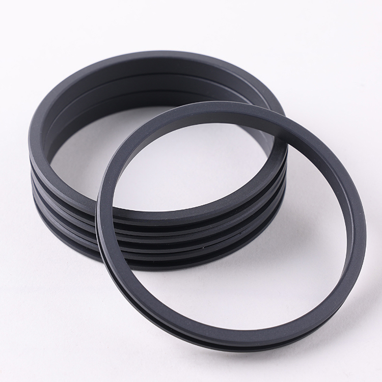 WQ Series Double-Acting PTFE Rubber Piston Seal Ring Hydraulic Seal Elastomer Seals for Hydraulic Equipment 