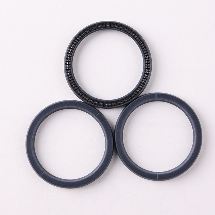 WF Series High-Pressure Single-Acting Piston Seal PTFE Metal U-shaped Hydraulic Cylinder Seal Reciprocating for Hydraulic Components