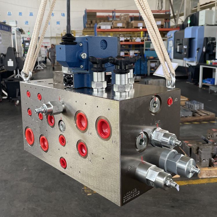 Hydraulic Valve 45 Steel Ductile Iron Used in Agricultural Machinery Customized Parts