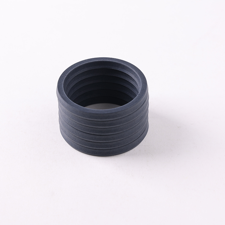 WF Series High-Pressure Single-Acting Piston Seal PTFE Metal U-shaped Hydraulic Cylinder Seal Reciprocating for Hydraulic Components