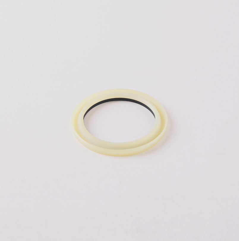 Integrated-Backup-Ring High-pressure Single-Acting Hydraulic Rod Seal Reciprocating Seal PU PA Material for Heavy-Duty Applications