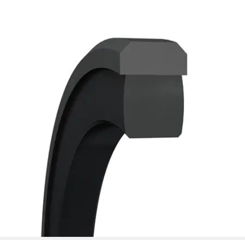 WK Series Double-Acting Hydraulic Piston Seal Thermoplastic NBR Reciprocating Seal for Heavy Duty Applications