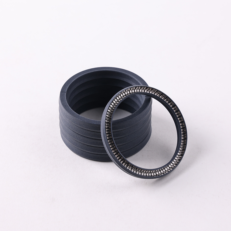 WF Series High-Pressure Single-Acting Piston Seal PTFE Metal U-shaped Hydraulic Cylinder Seal Reciprocating for Hydraulic Components